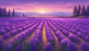 purple lavender background wallpaper aesthetic illustration 1