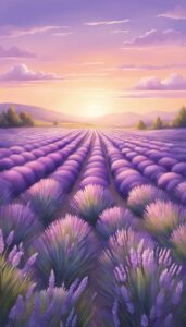 purple lavender background wallpaper aesthetic illustration 6