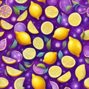 purple lemon pattern background illustration 5