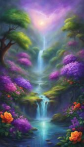 purple rain background wallpaper aesthetic illustration 2