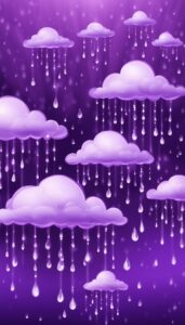 purple rain background wallpaper aesthetic illustration 4