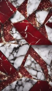 red glitter marble background texture aesthetic wallpaper 2