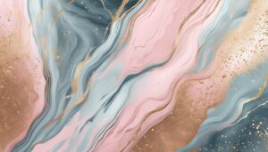 rose gold glitter marble background texture aesthetic wallpaper 1