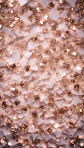 rose gold glitter marble background texture aesthetic wallpaper 6