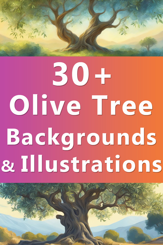 Olive Tree Backgrounds, Wallpapers, Illustrations
