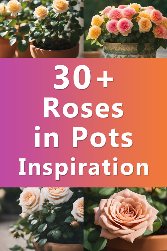 Roses in Pots Cute Ideas and Inspiration