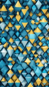 blue diamonds background wallpaper aesthetic 4