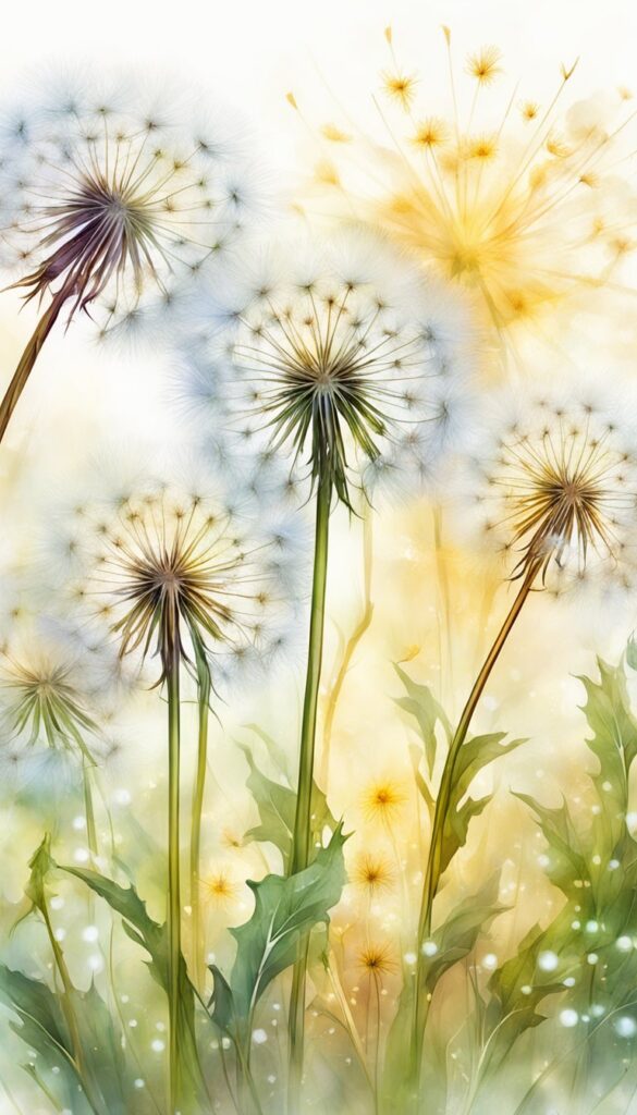 70+ Dandelion Flower Backgrounds, Wallpapers, Patterns (Free Download ...