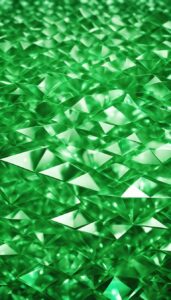 green diamonds background wallpaper aesthetic 1