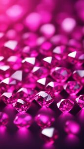 hot pink diamonds background wallpaper aesthetic 4