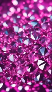 pink diamonds background wallpaper aesthetic 5