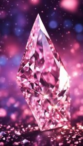 pink glitter diamonds background wallpaper aesthetic 2
