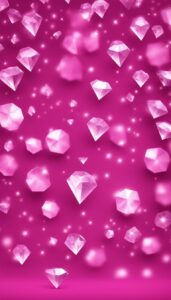 pink glitter diamonds background wallpaper aesthetic 5
