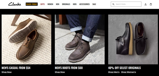 clarks website 2