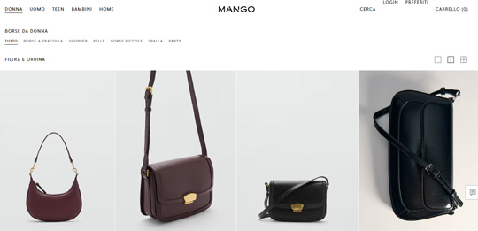 mango website