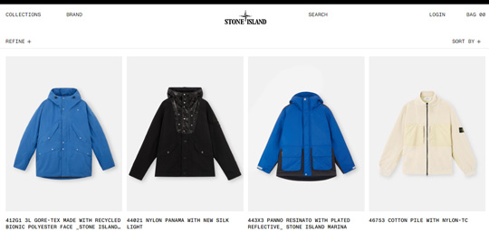 stone island website