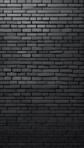 Black brick wall background 1