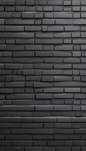 Black brick wall background 2