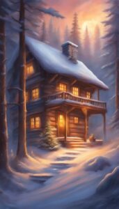 Cozy Winter background 2