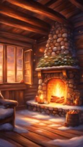 Cozy Winter background 3