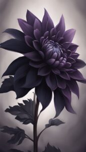 Dark Dahlia Flower background 1