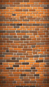 Orange brick wall background 2