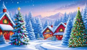 Pink Christmas background 3