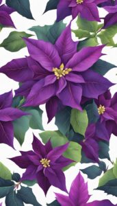 Purple Poinsettia Flower background 2