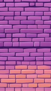 Purple brick wall background 2