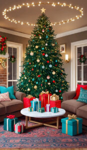 Traditional Christmas Tree background 3