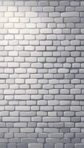 White brick wall background 2