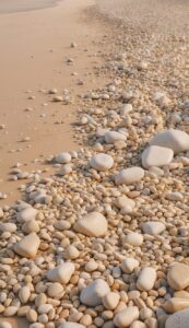 beige pebbles background wallpaper 1