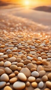 beige pebbles background wallpaper 4