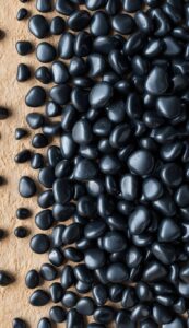 black pebbles background wallpaper 1