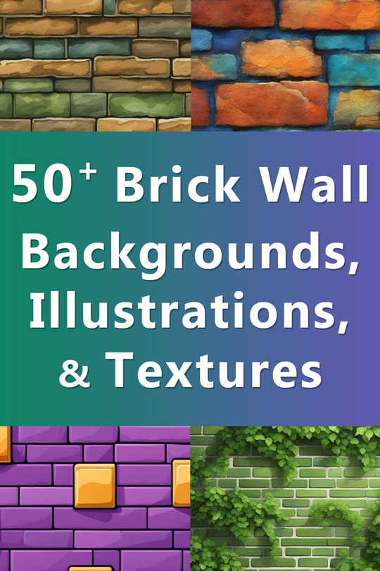 brick wall backgrounds illustrations patterns textures