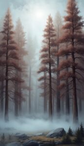 brown foggy background wallpaper illustration 2