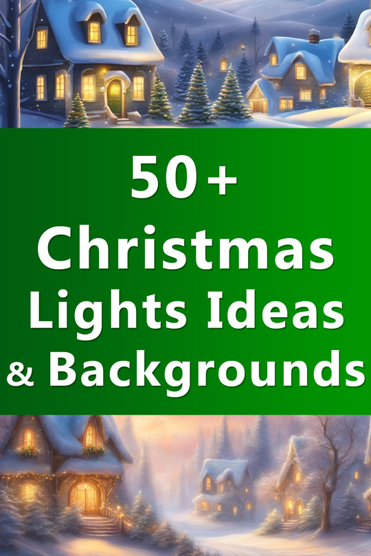 christmas lights backgrounds illustrations inspiration