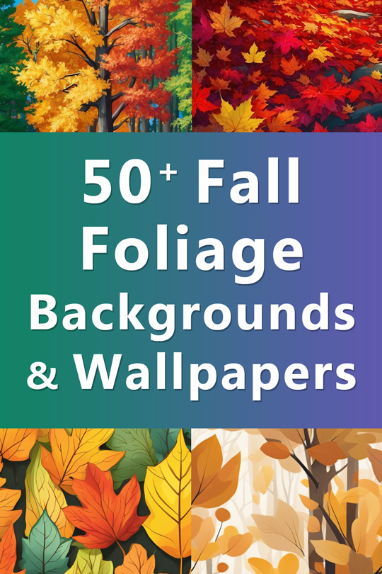 fall foliage backgrounds wallpapers patterns illustrations