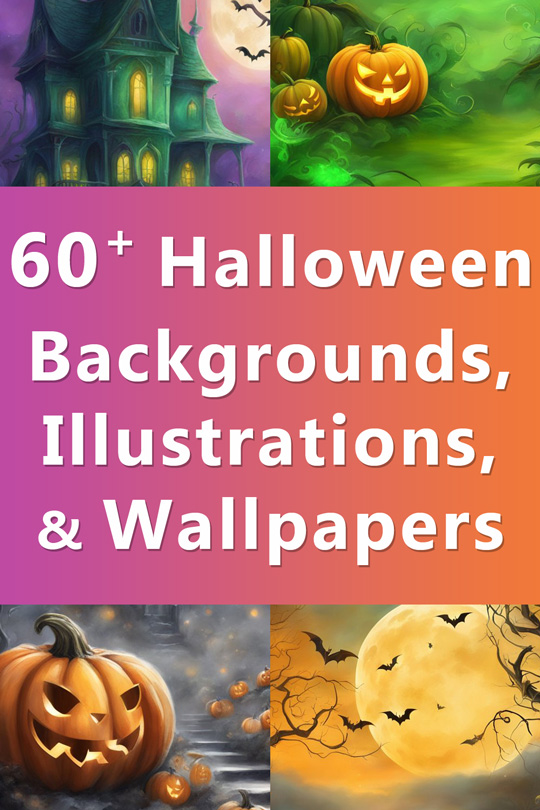 halloween decoration backgrounds illustrations wallpapers