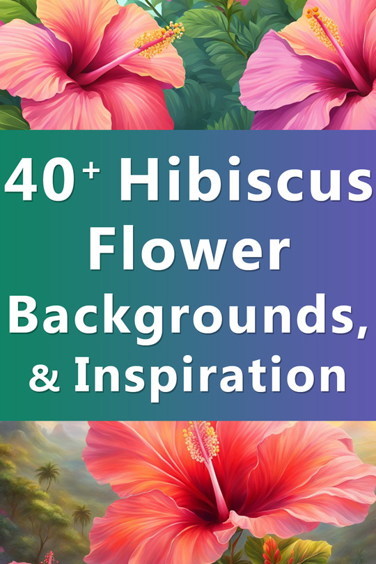 hibiscus flower wallpapers backgrounds illustrations inspiration