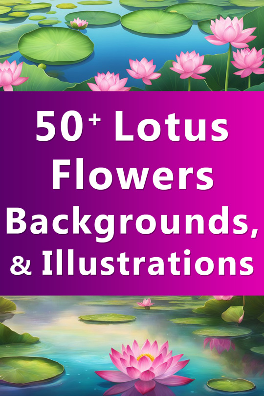 lotus flower backgrounds wallpapers illustrations