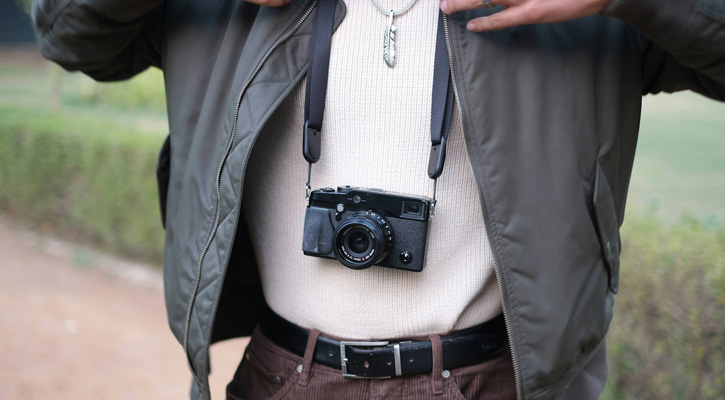 man wearing bomber jacket