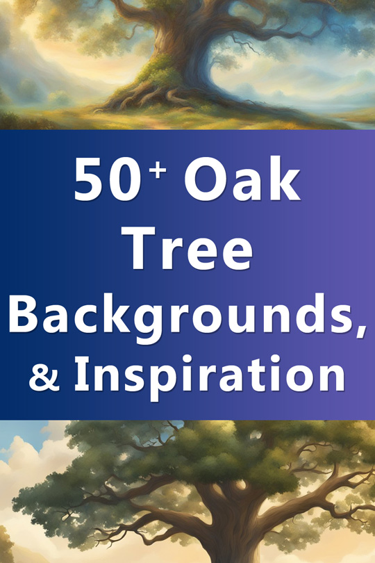 oak tree backgrounds wallpapers illustrations inspiration