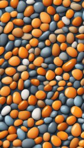 orange pebbles background wallpaper texture pattern 2