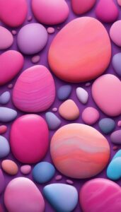 pink pebbles background wallpaper texture pattern 3