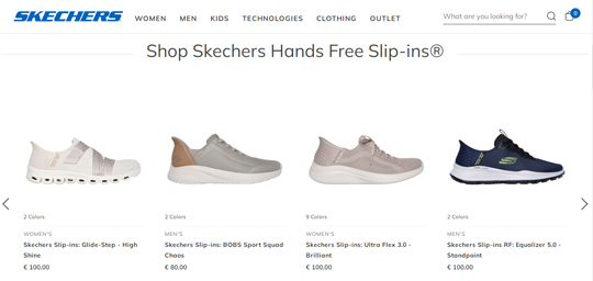 skechers official website