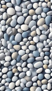 white pebbles background wallpaper texture pattern 4