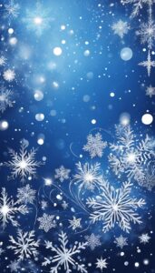 Blue Christmas Abstract background 2