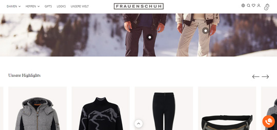 Frauenschuh website