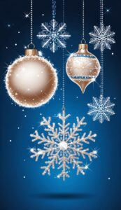 Glitter Christmas Abstract background 2